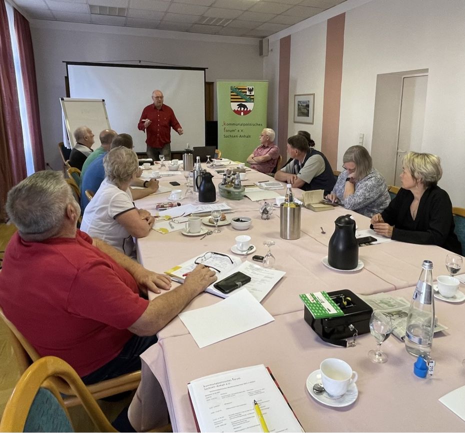 Kommunalpolitisches Wochenende in Köthen